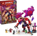 LEGO NINJAGO Chaosdrache Donnerzahn - Spielzeug mit 6 Ninja Minifiguren