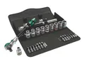 Wera Werkzeugtasche 8100 SC 6 Zyklop, Speed-Knarrensatz, 1/2 Zoll, metrisch, 28-teilig