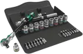 WERA 05004076001 - Steckschlüsselsatz, Multi, 1/2", 28 -teilig, Zyklop Speed