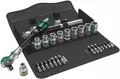 Wera 8100 SC 6 Zyklop Speed-Knarrensatz, 1/2"-Antrieb, metrisch, 28‑teilig