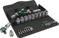 Wera Zyklop Speed-Knarrensatz 8100 SC 6, 1/2 Zoll-Antrieb, metrisch, 28-teilig
