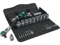 WERA 05004076001 Steckschlüsselsatz Zyklop Speed 28-teilig 1/2 '' Schlüsselweite