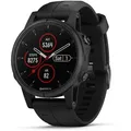 Garmin 010-01987-03 Fenix 5S Plus Sapphire Schwarz - Schwarz