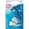 Prym Hosenhaken und Stege (12 mm/ silberfarbig/ 2 St.)