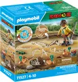 PLAYMOBIL Dinos 71527 Ausgrabungsstätte mit Dino-Skelett