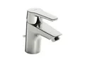 Hansa Waschtisch-Einhebelmischer HANSAPOLO m Ablaufgarnitur, Ausladung 103mm, chrom (51402293)