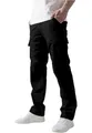 Urban Classics Herren Relaxed Hose Camouflage Cargo Pants, Gr. 44 (Herstellergröße: 30), Schwarz (Black 7)