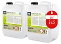 2x5 L Höfer Chemie® hochprozentige Essigsäure 60% zur Entkalkung und Reinigung von Haushaltswaren, in Kanistern