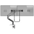 Humanscale M8.1 Monitor Tischhalterung für zwei Monitore Klemme, schräg, weiß (M...