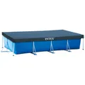 INTEX Abdeckplane Rechteck Frame Pool Abdeckung 300x200cm  Poolabdeckplane NEU