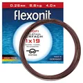 Flexonit Cebbra Meterware - 0, 20mm / 4, 5kg / 4 m Vorfachmaterial