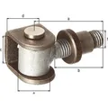 GAH Torband 65x42x37x30mm Stahl roh (418304)