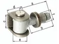 GAH 418304 Torband  65x42x37x30mm Stahl roh