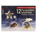 Pyramidenteelichte 12 Stück pro Packung mit AluHülle