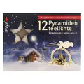 Pyramidenteelichte 12 Stück pro Packung mit Alu-Hülle