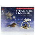 EWA 12 Premium PLUS Pyramidenteelichte Erzgebirg-Pyramiden / Windlichter etc.
