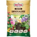 Substral Blumenerde Universalerde, Bio, für Zimmer- & Gartenpflanzen, torffrei, mit Dünger, 5 Liter