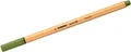 STABILO Fineliner Fineliner point 88 0,4mm moosgrün (10 Stück)
