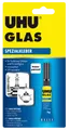 UHU Spezialkleber Glas, 3 Gramm Tube, Durchsichtig Glaskleber