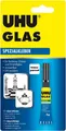 UHU Glas Spezialkleber 3g Glasklar Reparaturkleber wasserfest UV-resistent 46685