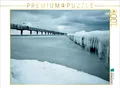 CALVENDO Puzzle Winter an der Ostseeküste 1000 Teile Puzzle quer | 1000 Teile Le