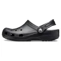 Crocs Unisex Erwachsene Classic Clog Clog, Black, 50/51 EU