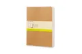MOLESKINE Notizheft, Cahier 3er Set - mit Kartoneinband - 70g-Papier