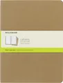 Cahier Journal 3er Set Notizbücher mit weißen Seiten, Hardcover, Extra großes...