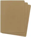 MOLESKINE Notizheft Cahier XL/A4 blanko Karton braun 3 Stück