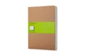 Moleskine Cahier XL, blanko, Kraft/Natur, 3er-Set 