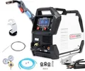 Starkwerk Schutzgasschweißgerät Schweißgerät Synergic 5-IN-1 MIG/MAG 200 DP Digital Display/Doppelpuls / 200 Ampere / - 230 V, FLUX & MMA, LIFT-TIG, 2T 4T 4TL SPOT - Professional-