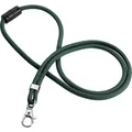 Durable 824105 Textilband Karabinerhaken Dunkelgrün 10 St.