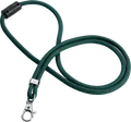 DURABLE 824105 - Lanyard, rPET, mit Karabiner, grün, 10 Stück