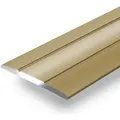 Bergangsprofil Abdeckleiste Firm K132 Form: C Breite: 36 Mm Länge: 134 Cm Selbstklebend Gold