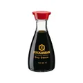 Kikkoman Tischflasche 150ml Sojasauce mit Ausgießer Sushi Sojasoße Glasflasche