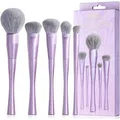 Jessup Makeup Brushes Face Set - 5 Premium Synthetic Brushes (Set) (T514)