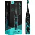 happybrush Schallzahnbürste Super White Vibe 3, schwarz