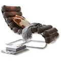 Mirabeau Sessel Lounger Davyss dunkelbraun braun