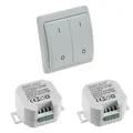 B-WARE Pilota Casa SET02   2 Funkempfänger + 1 Wandsender 2Kanal