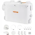 VEVOR Abwasser Hebeanlage 500W Fäkalienhebeanlage 8m Förderhöhe Abwasserpumpe 6600L/h Haushaltspumpe 2900U/min Schmutzwasserpumpe Eingebautes R...