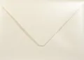 25 Umschläge Perlmutt-Creme DIN B6 125x 175 mm 120g Majestic Candelight Cream...
