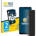 BROTECT Sichtschutzfolie Anti-Spy Privacy Folie Blaulicht-Schutz (2 Stück, Samsung Galaxy M12) (4340008)