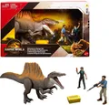 SPINOSAURUS (38 x 20 cm) Danger Set Dinosaur Jurassic World Rebirth Dinosaurier
