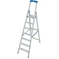KRAUSE Stehleiter einseitig STABILO silber 7 Stufen, H: 250,0 cm