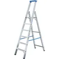 Krause 124548 Aluminium Stufen-Stehleiter Arbeitshöhe (max.): 3.65 m Silber DIN EN 131 9.5 kg