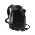 Wasserkocher 12V 1Liter Schwarz Anschluss Zigarettenanzünder