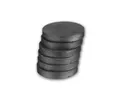 Sintron Magnet Magnetset rund 6 Stück 25x4mm Keramik Magnete