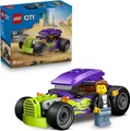 LEGO City Hot Rod - Rennwagen Modellauto Spielzeug mit Fahrer Minifigur, aufklappbarem Dach - Set für Feinmotorik - Geburtstagsgeschenk für Jungen ab 5 Jahren - 60485