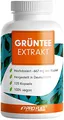 Grüntee Extrakt 120x Grüner Tee Kapseln - 1333 mg pro Tag, davon 600 mg EGCG - Grüntee Kapseln hochdosiert + Schwarzer Pfeffer - Grüner Tee Extrakt mit 95% Polyphenolen - 100% vegan