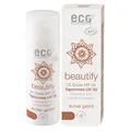 eco cosmetics Bio CC Cream, Tagescreme getönt mit OPC, Q10 und Hyaluronsäure, vegane Anti Faltencreme, LSF 50, 1x 50ml (dunkel)